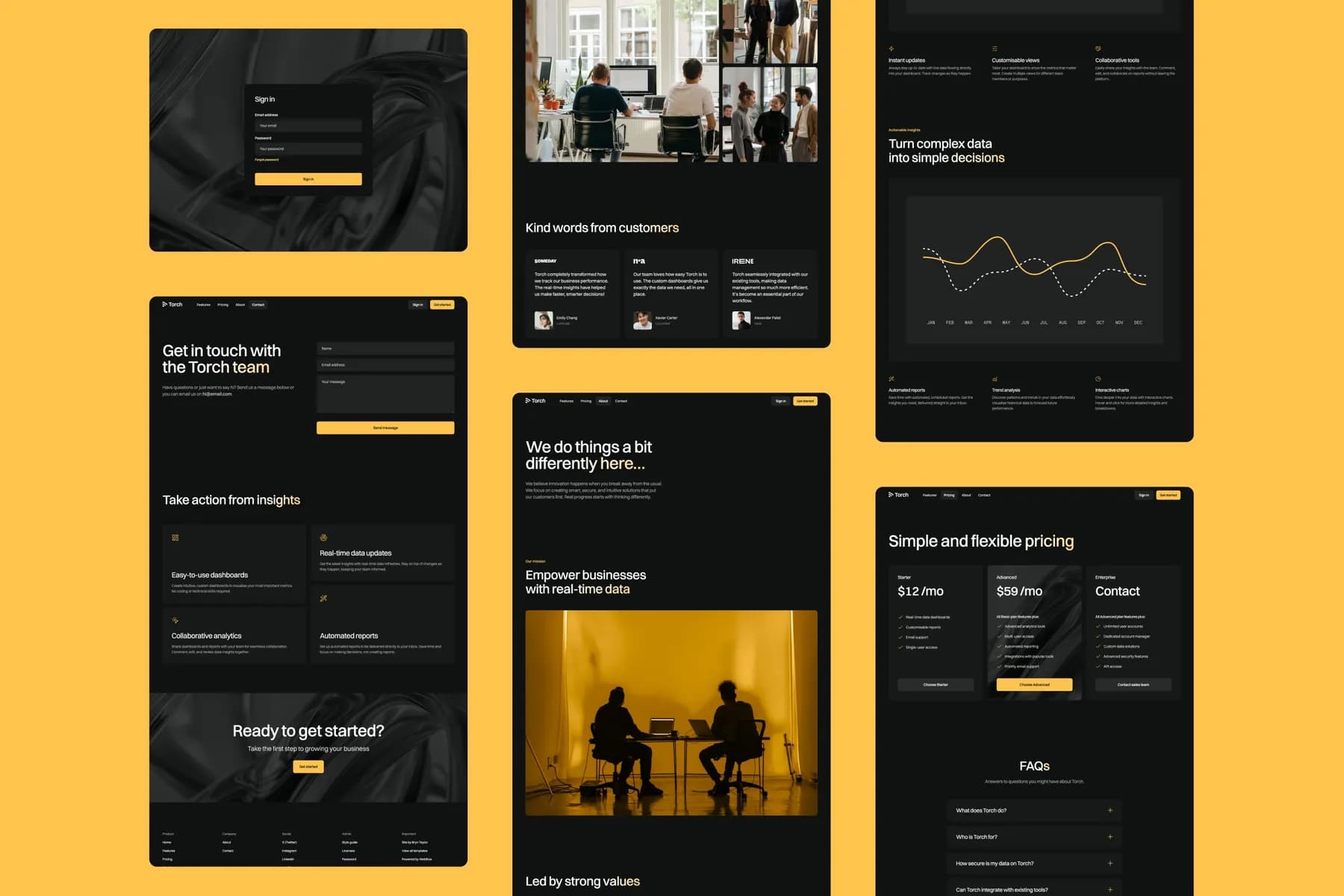 Torch SaaS · Framer Template