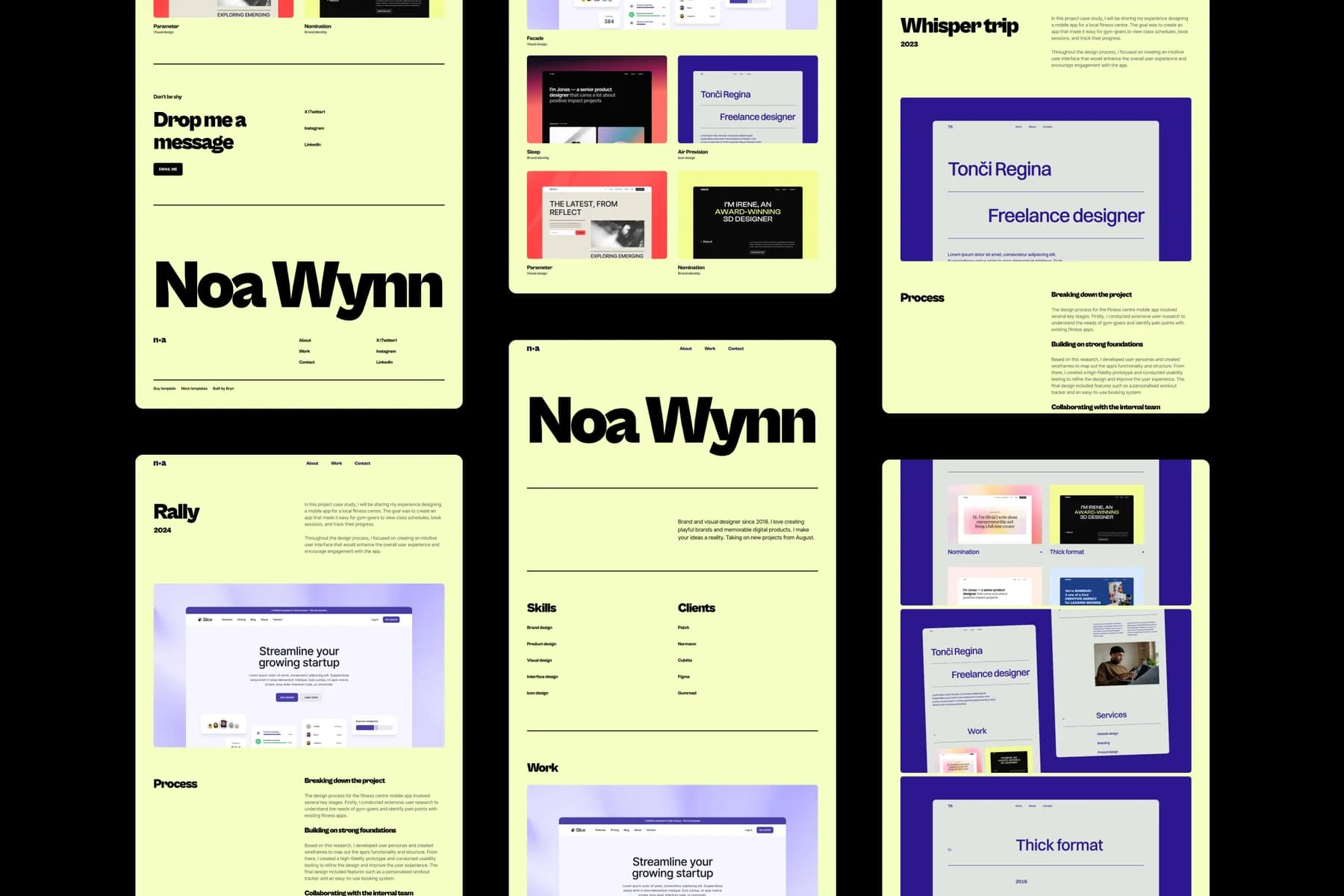 Wynn Portfolio · Framer Template [FREE]