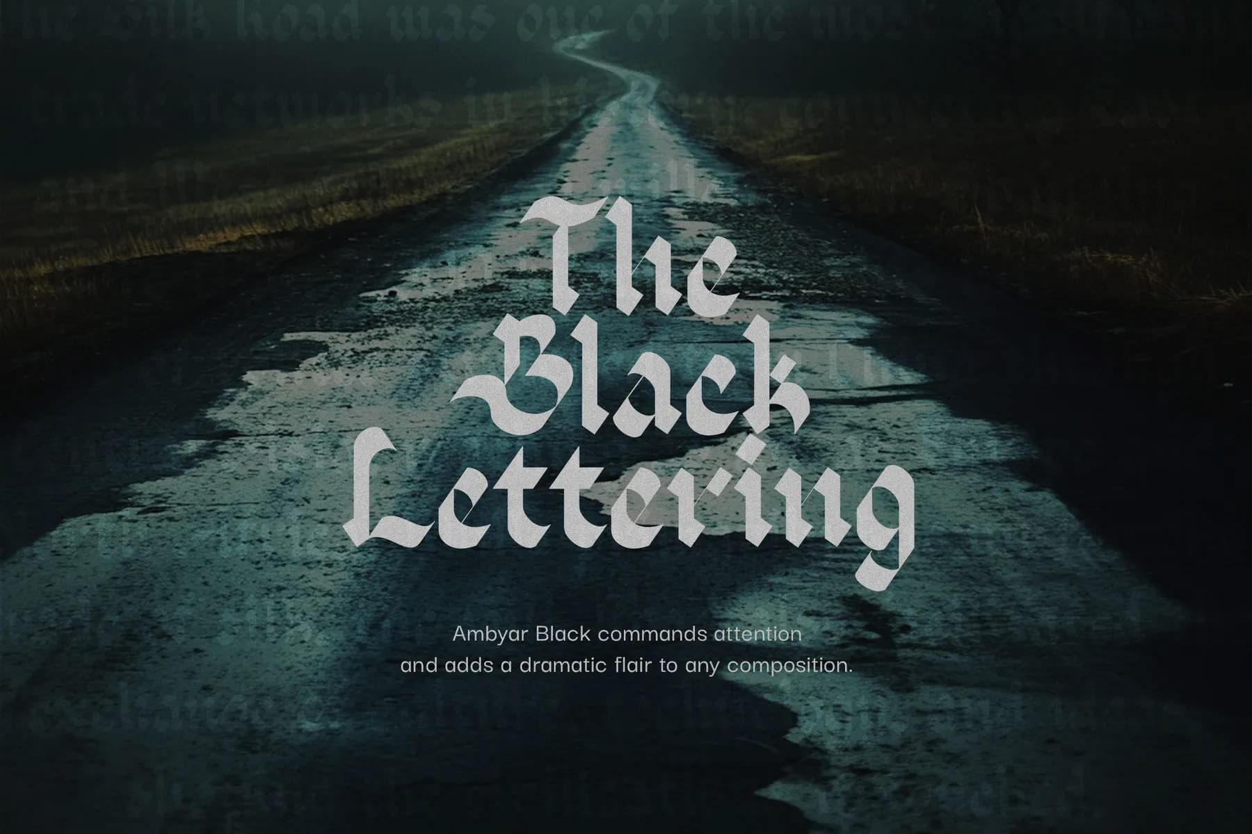 Ambyar Black Display Font