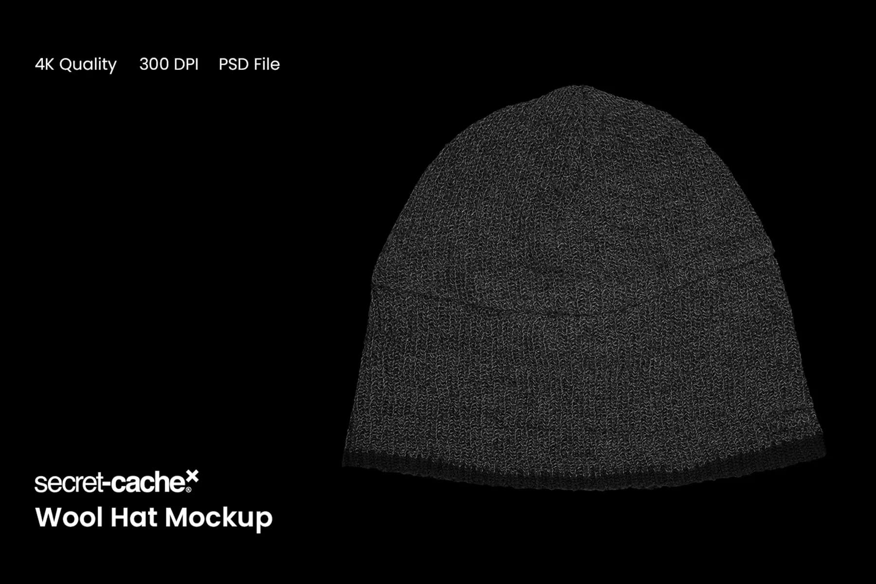Wool Hat Mockup