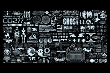 BIG PACK GRUNGE BRUTALISM GRAPHIC