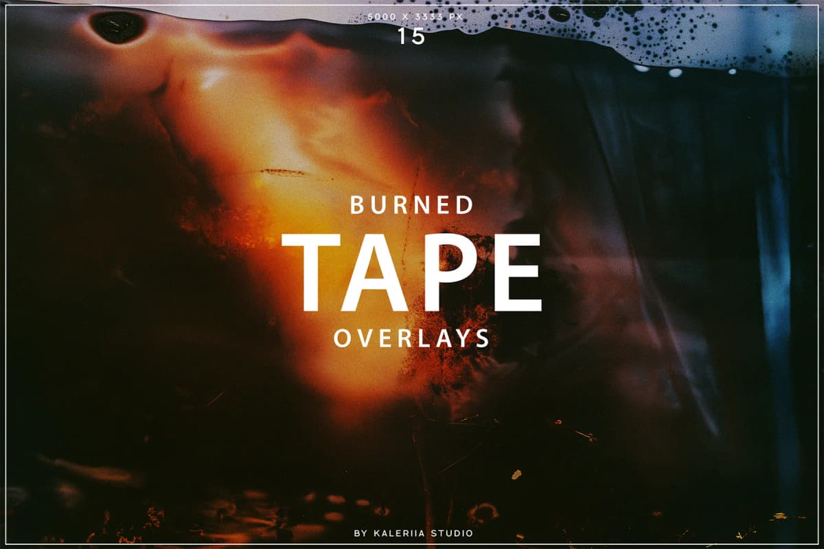 Burned Tape Overlays