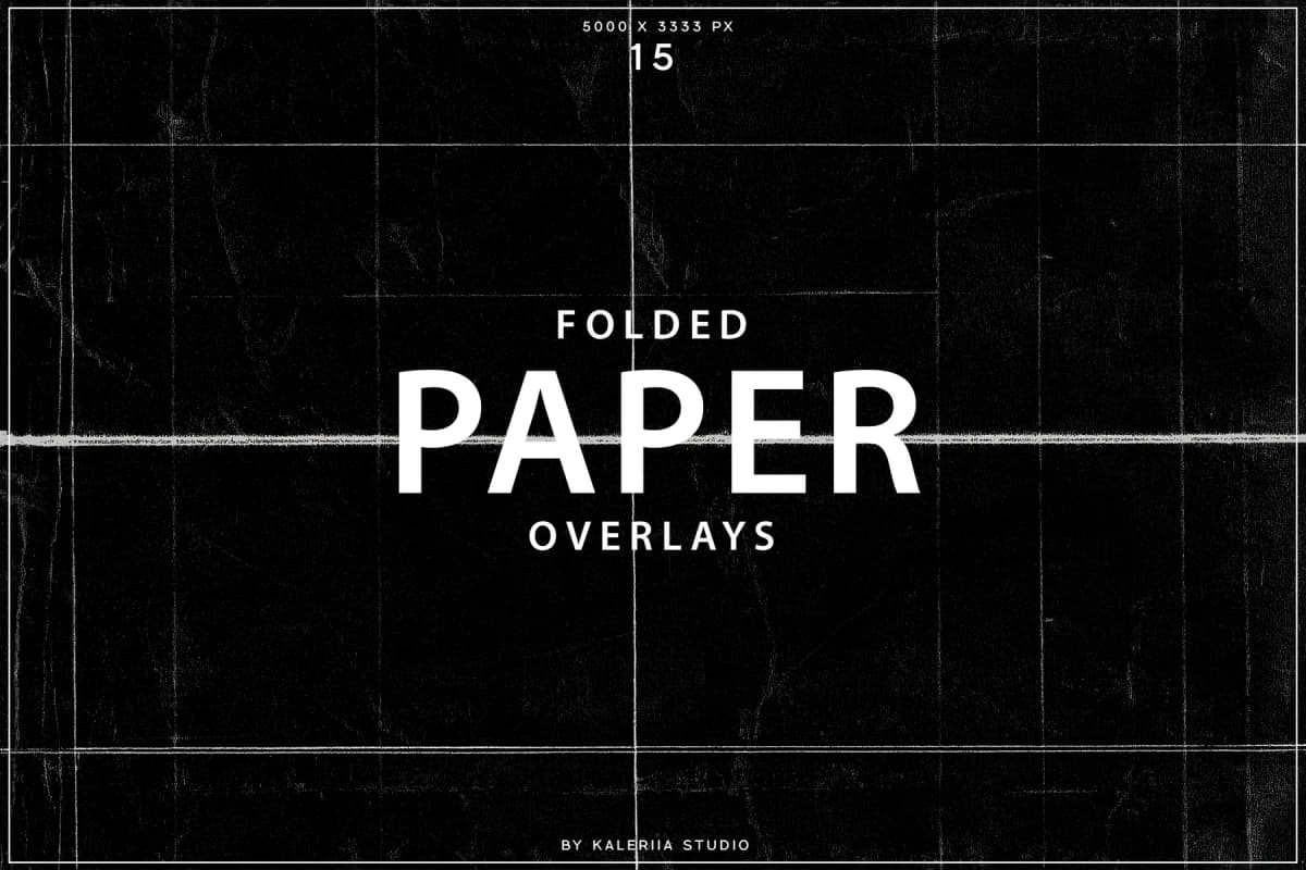 Folded Paper Overlays