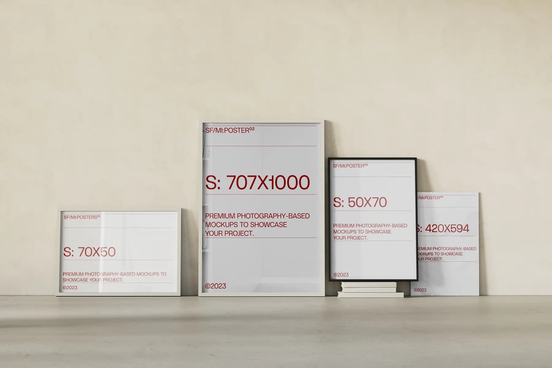 Poster Set Mockup