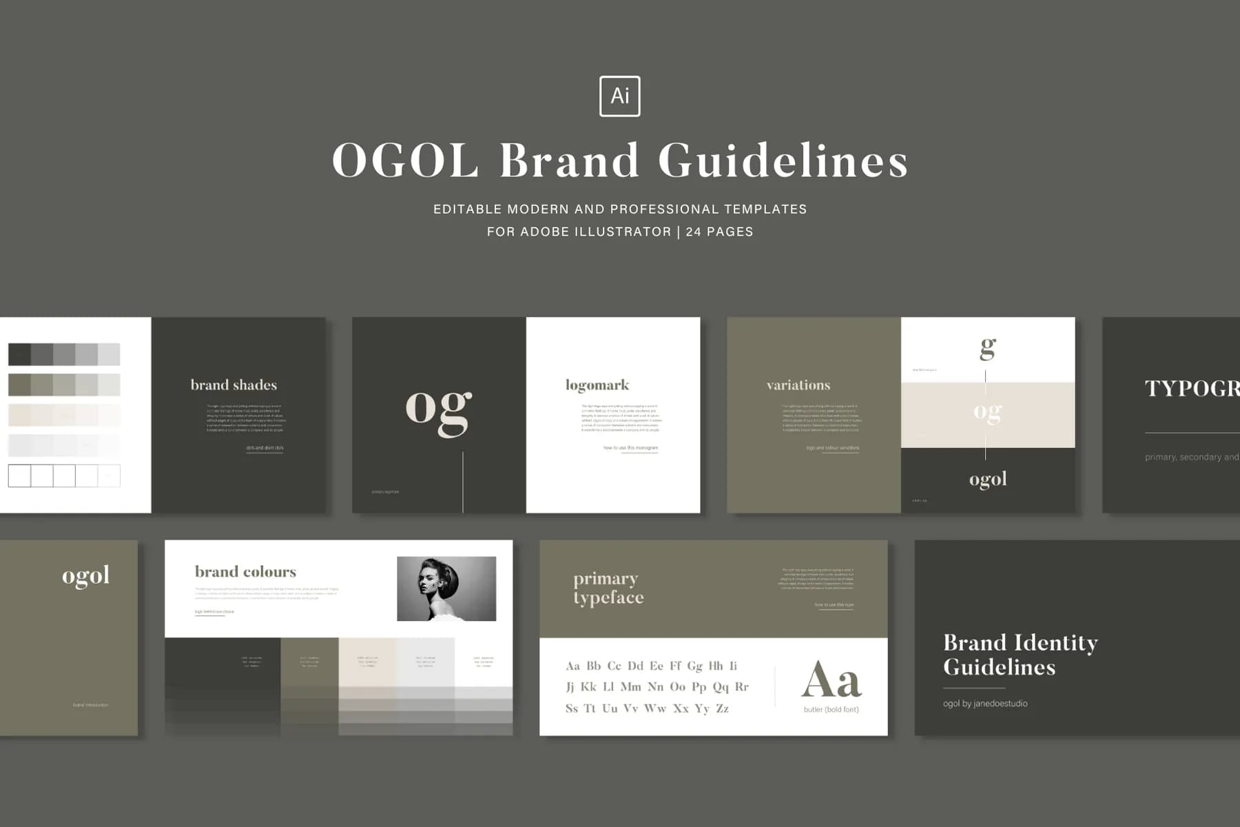 OGOL - Brand Guidelines Template