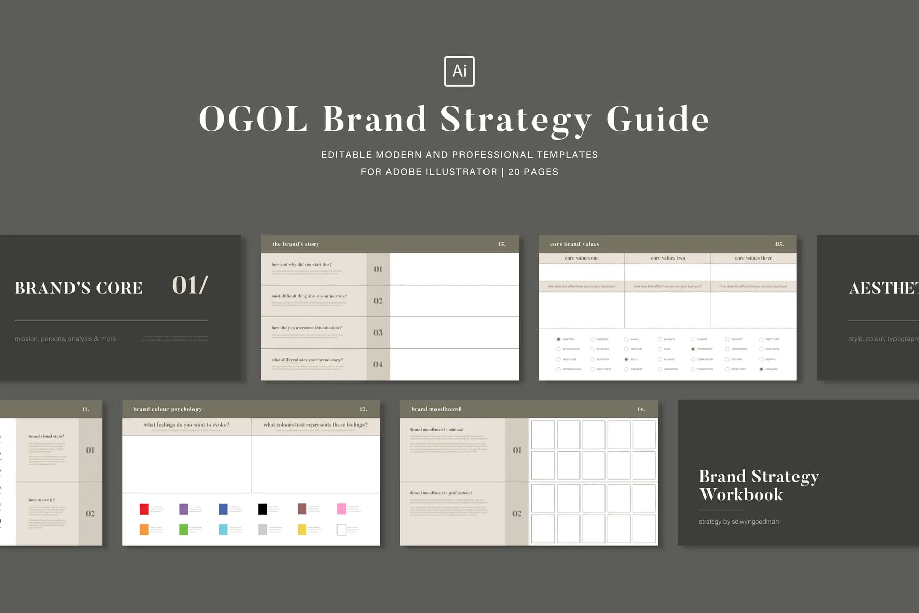 OGOL - Brand Strategy Workbook Template