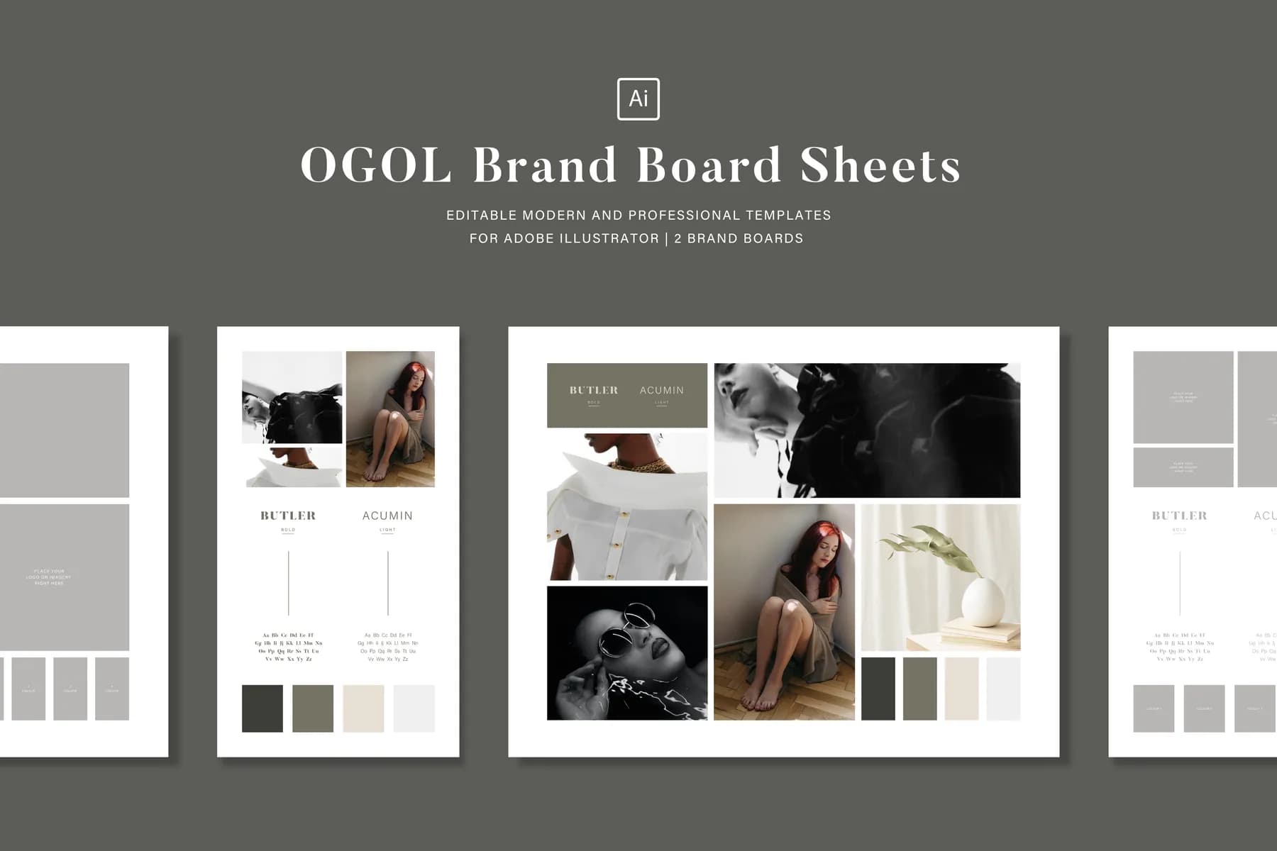 OGOL - Brand Mood And Style Board Template
