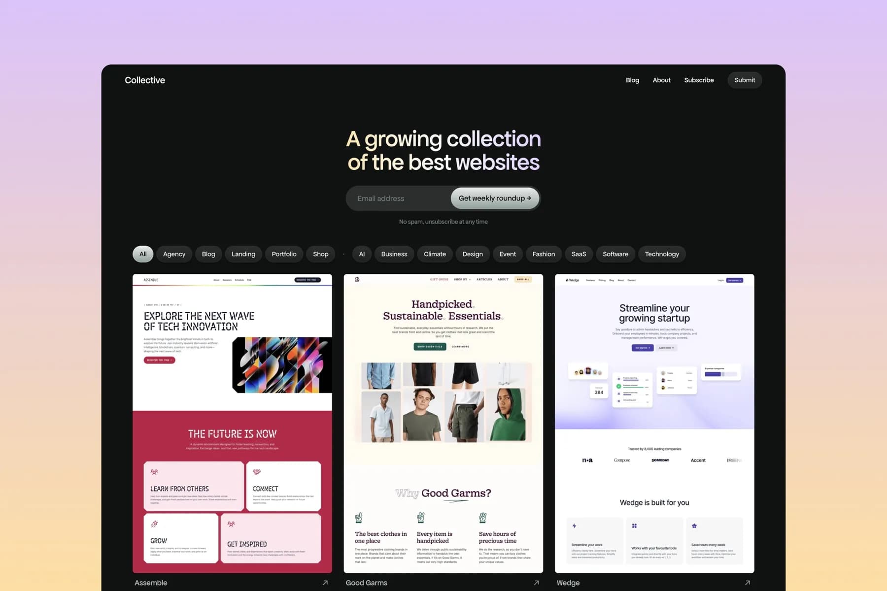Collective Directory · Framer Template