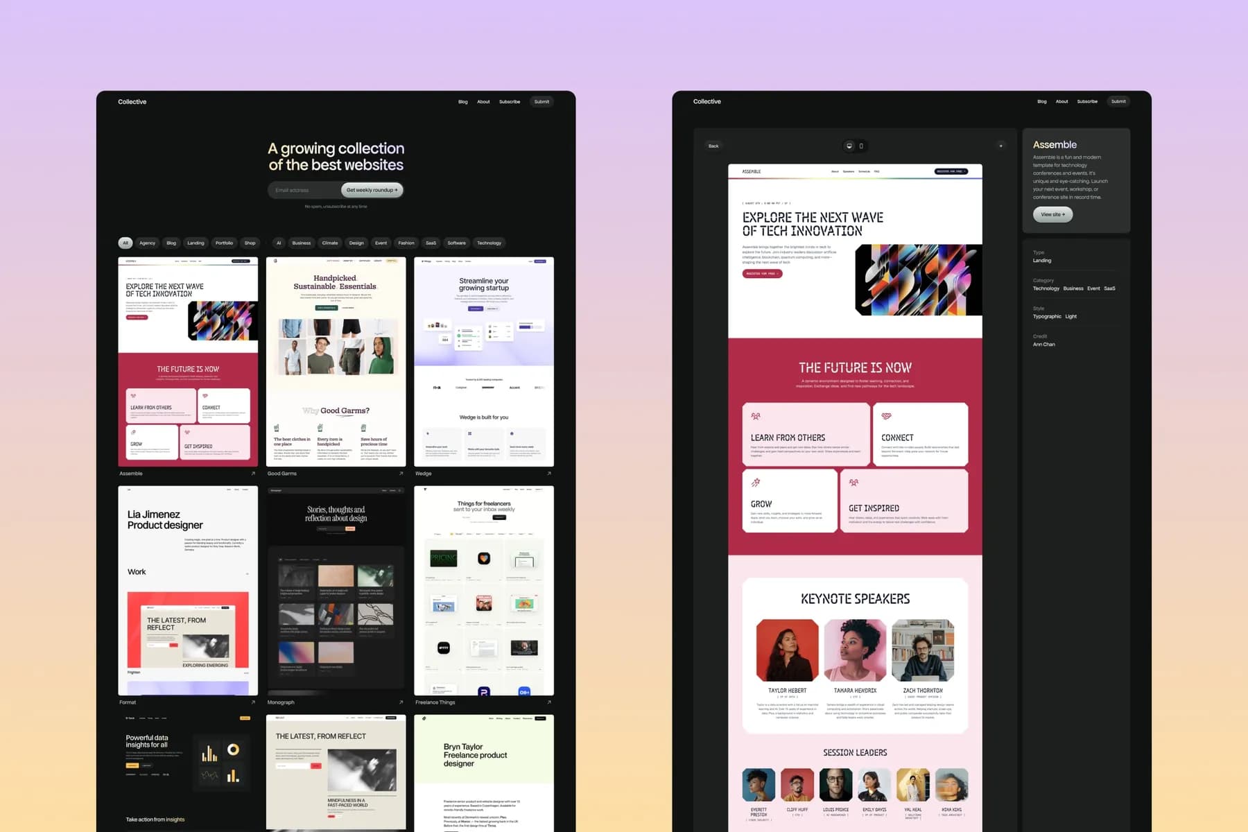 Collective Directory · Framer Template