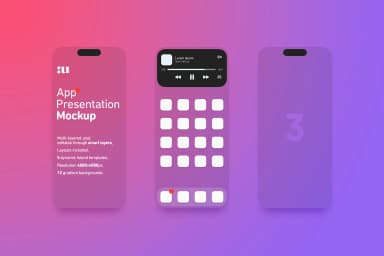 App Presentation Mockup