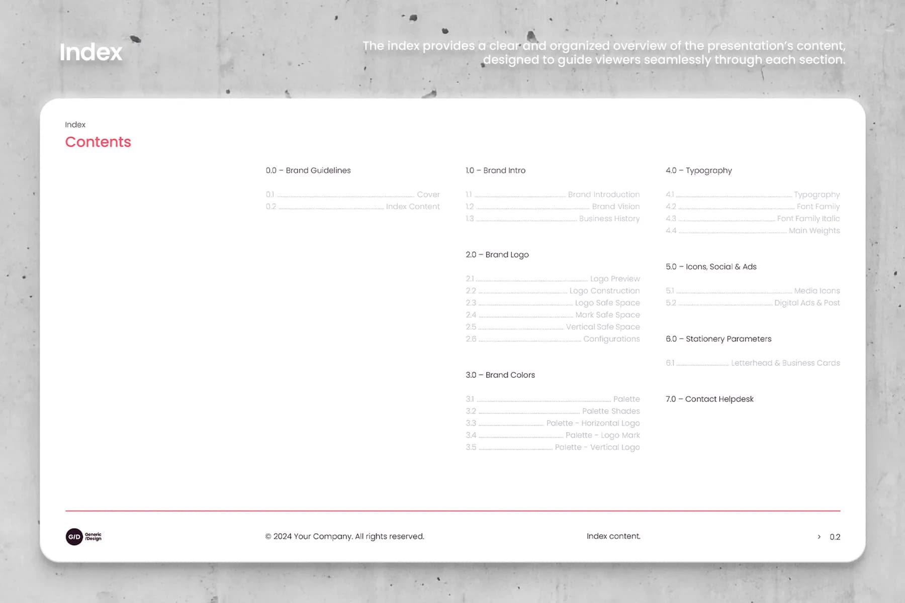 Brand Guidelines - Photoshop Template