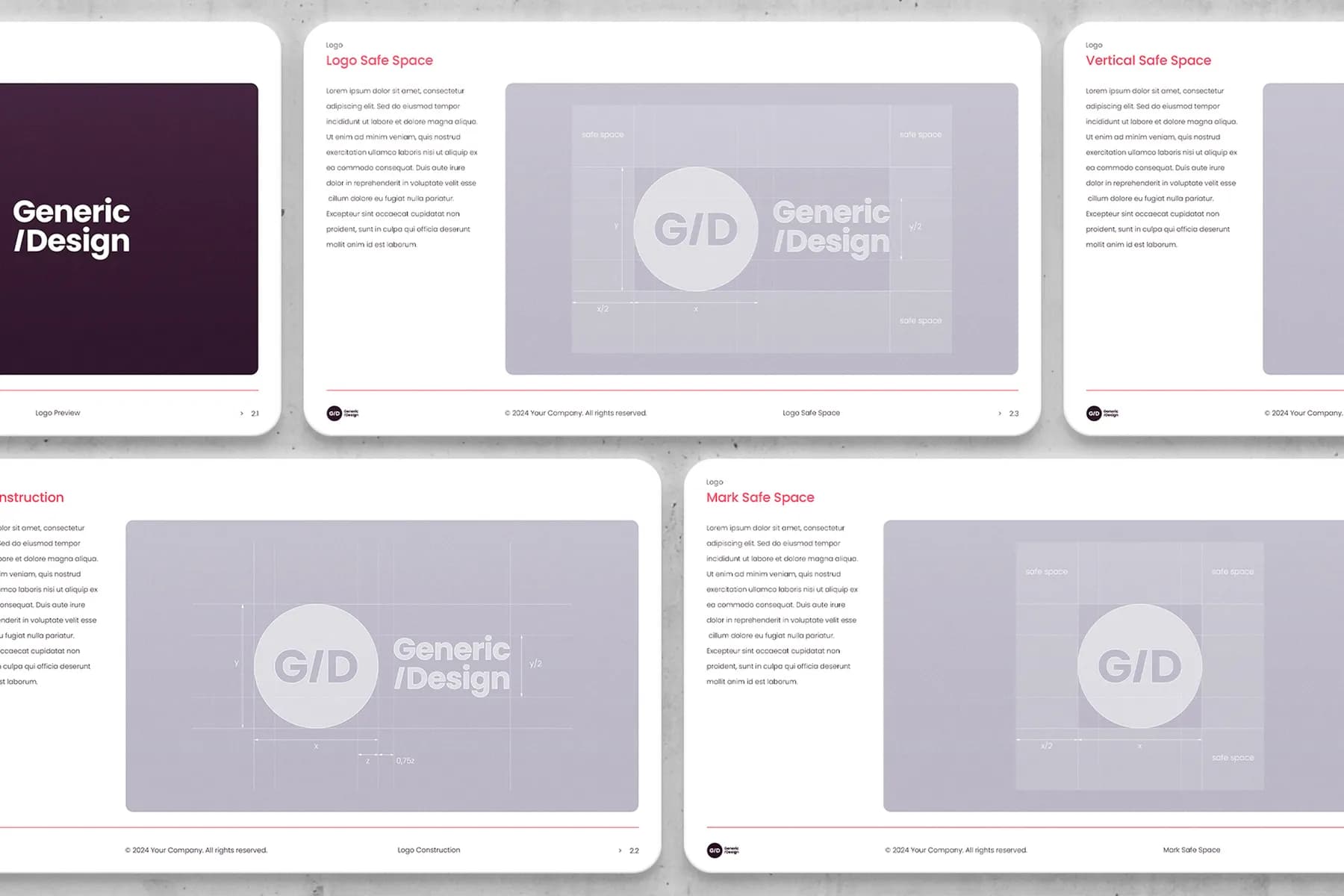 Brand Guidelines - Photoshop Template