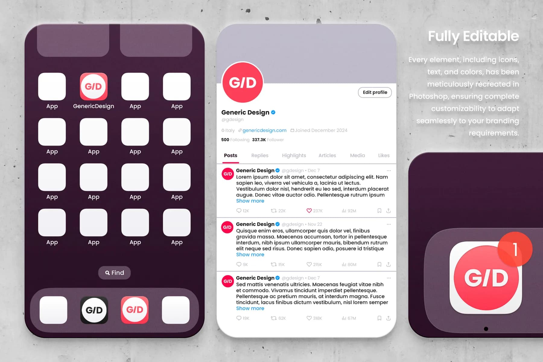 Brand Guidelines - Photoshop Template
