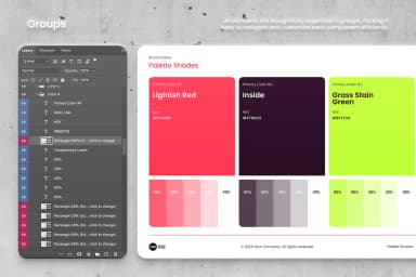 Brand Guidelines - Photoshop Template