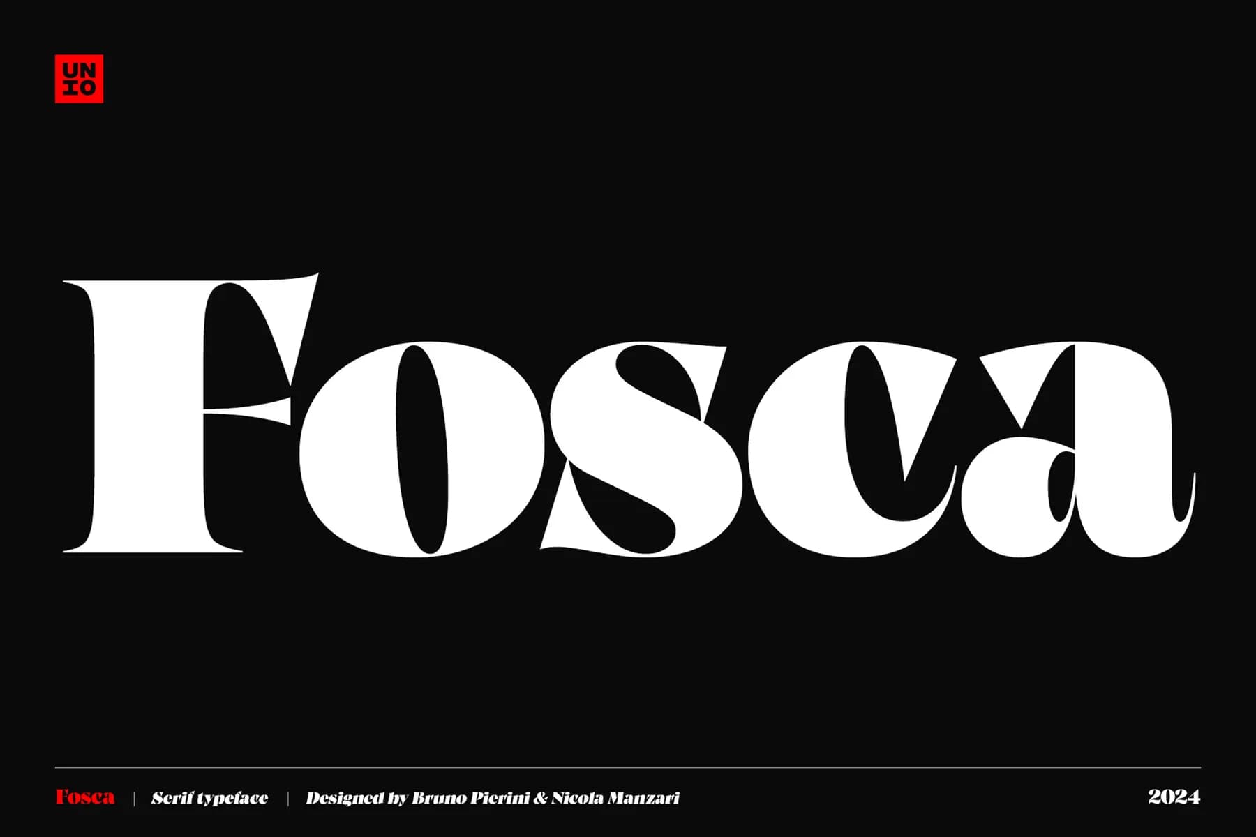 Fosca - Serif Typeface