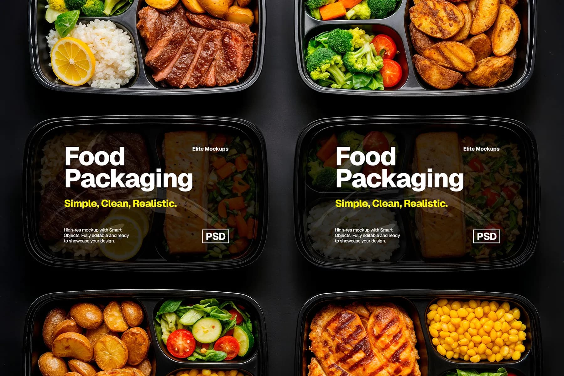 Food Packaging Mockup
