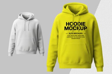 Elite Hoodie Mockup