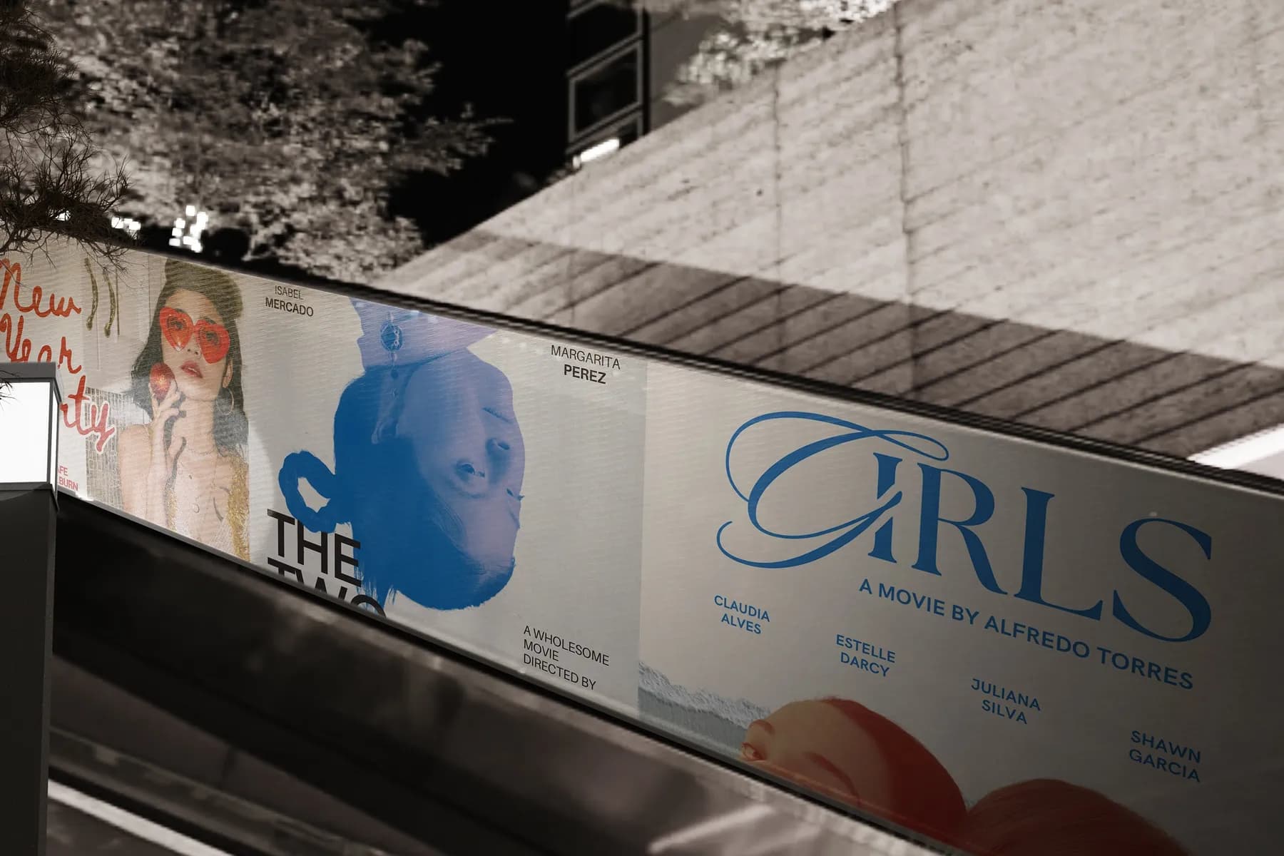 Outdoor Poster and Billboard Mockup