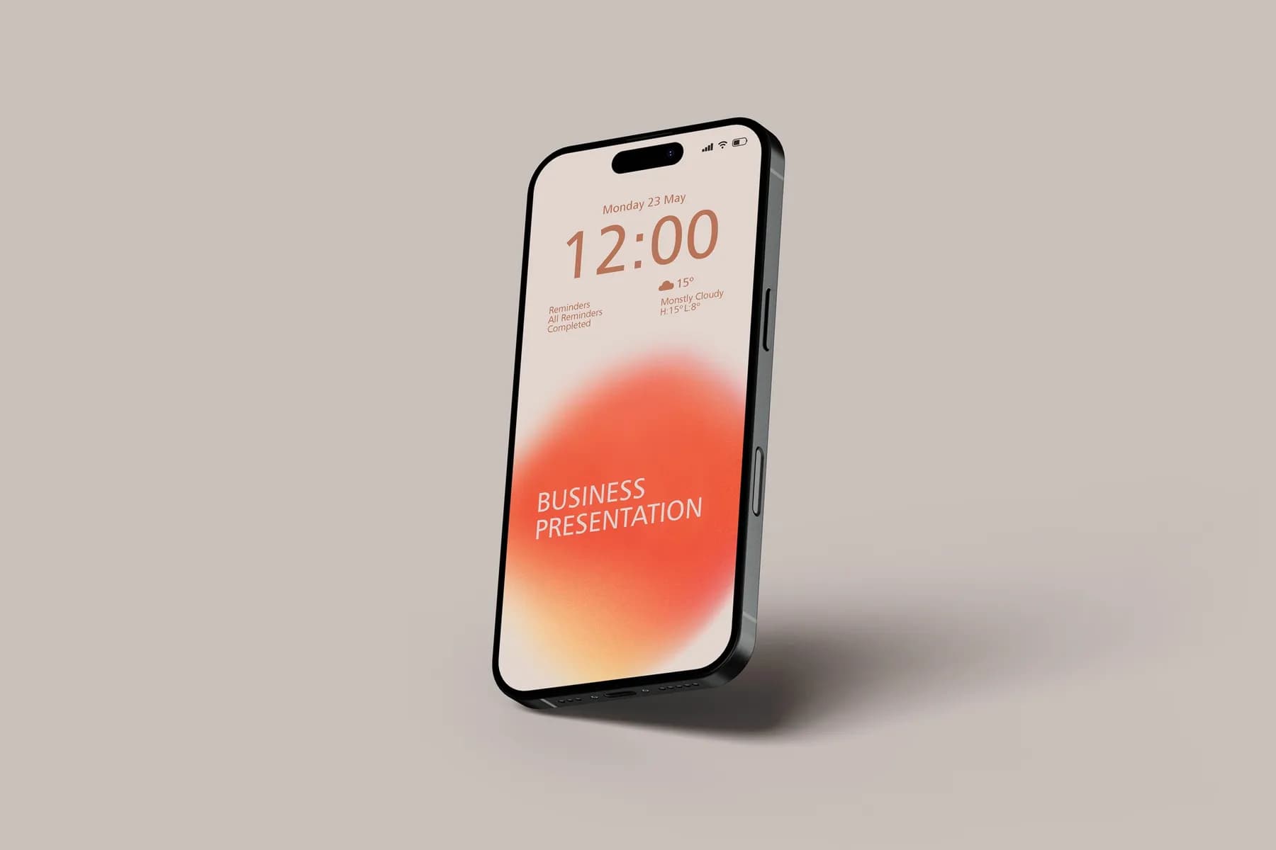 iPhone 16 Pro Mockup