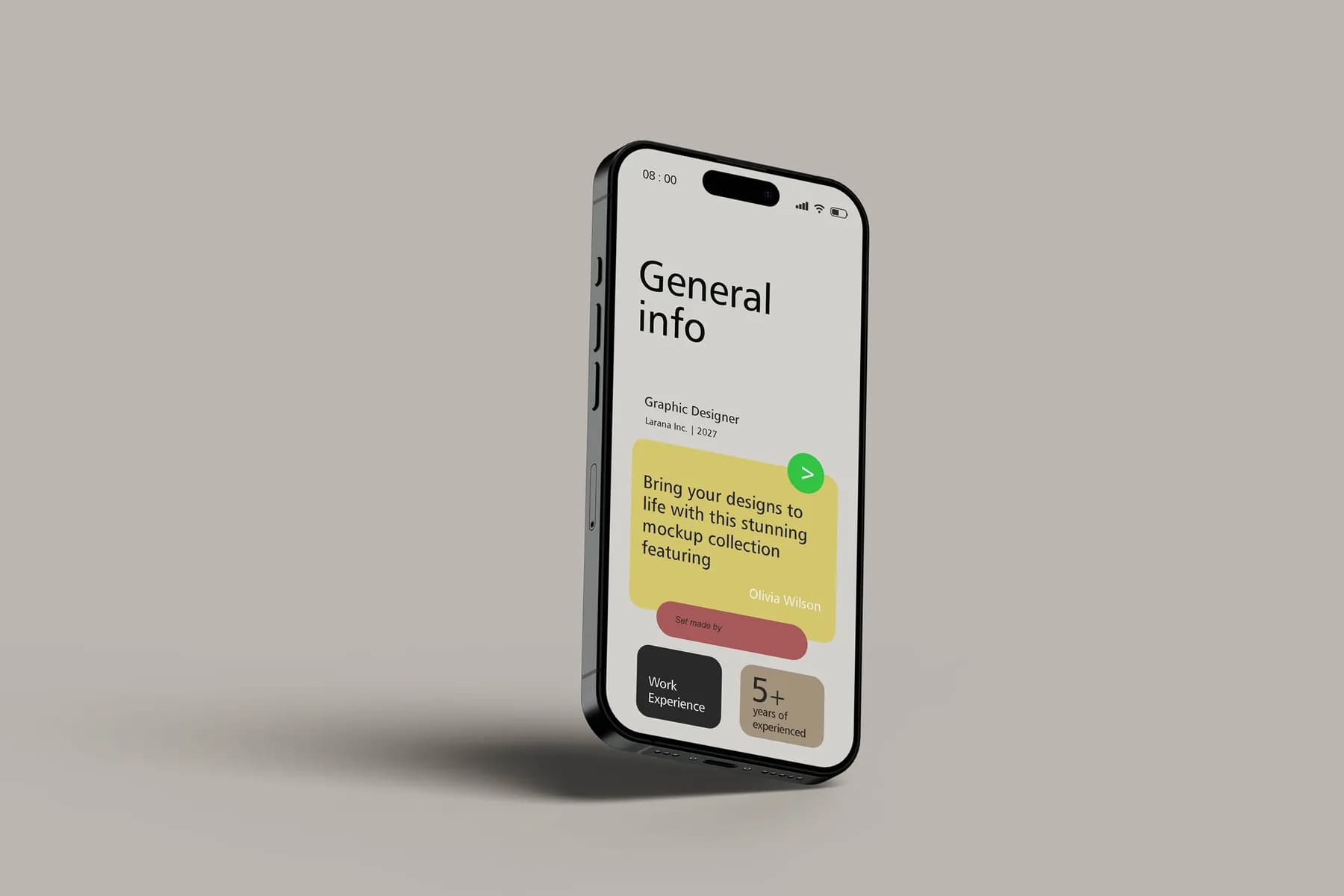 iPhone 16 Pro Mockup