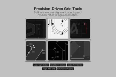 Swiss Style Brand Guidelines Presentation – 30 Illustrator Grids Graphics