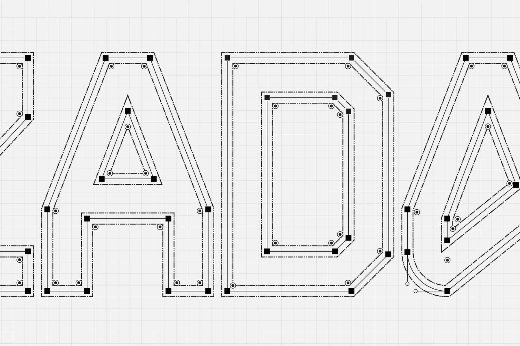 Swiss Style Brand Guidelines Presentation – 30 Illustrator Grids Graphics