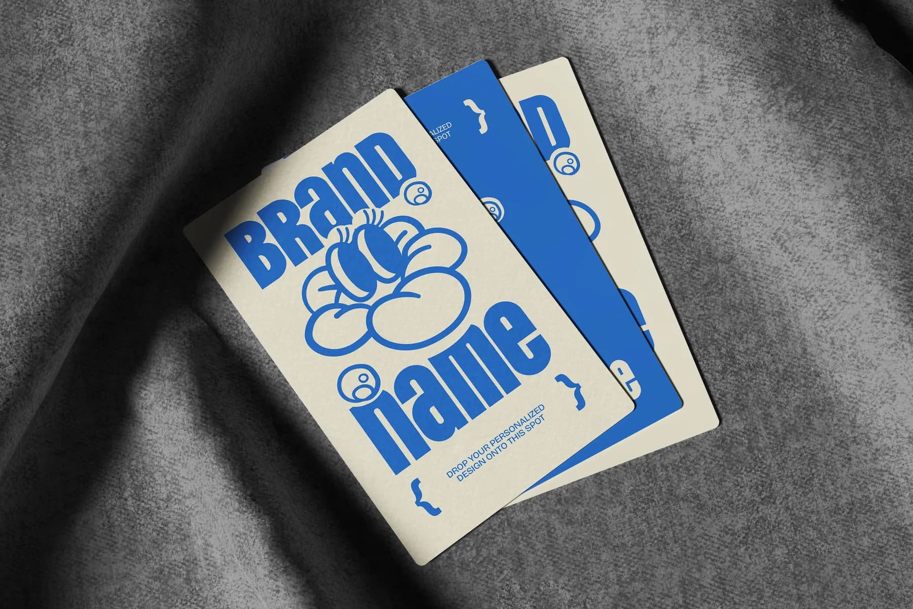 Business Card Portrait Mockup