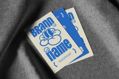 Business Card Portrait Mockup
