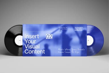 Gatefold Vinyl Mockup 
