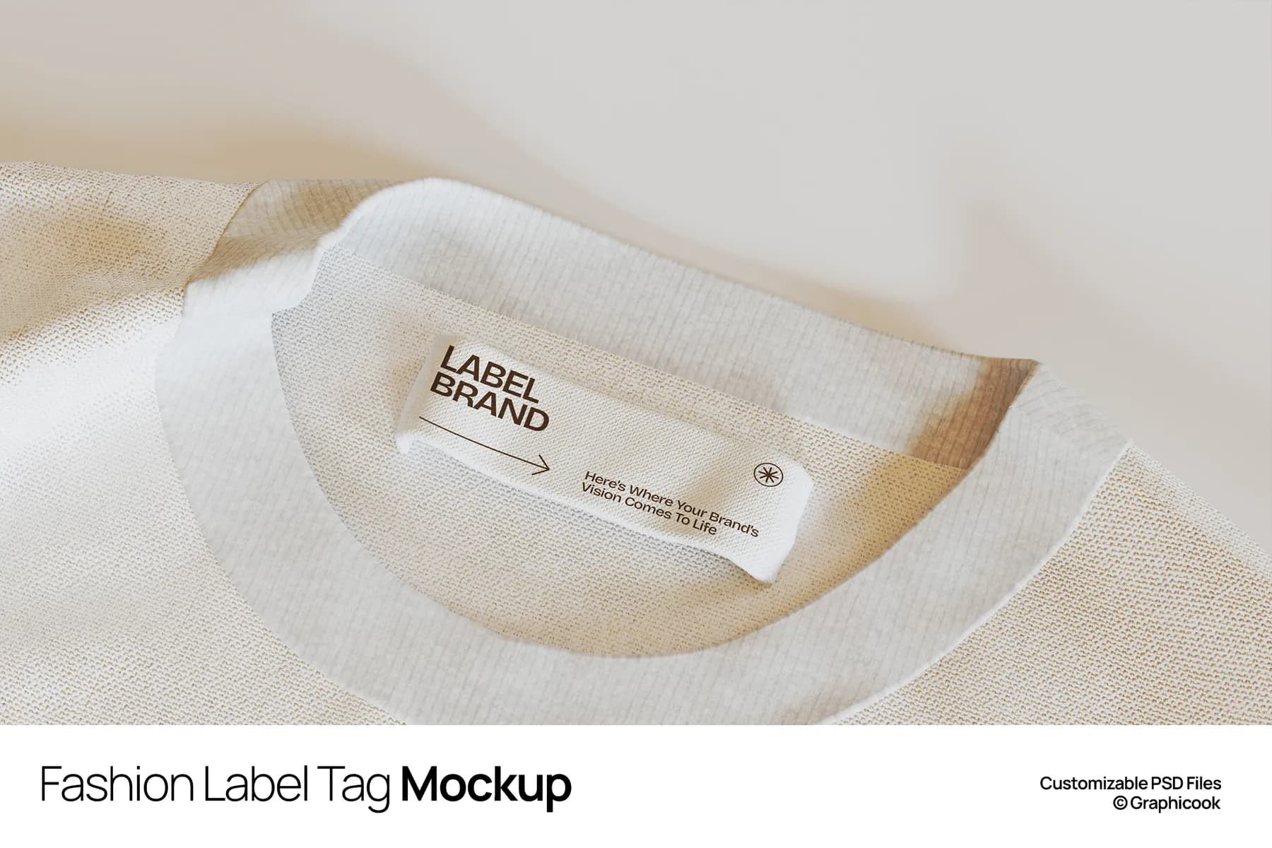 Fashion Label Tag Mockup