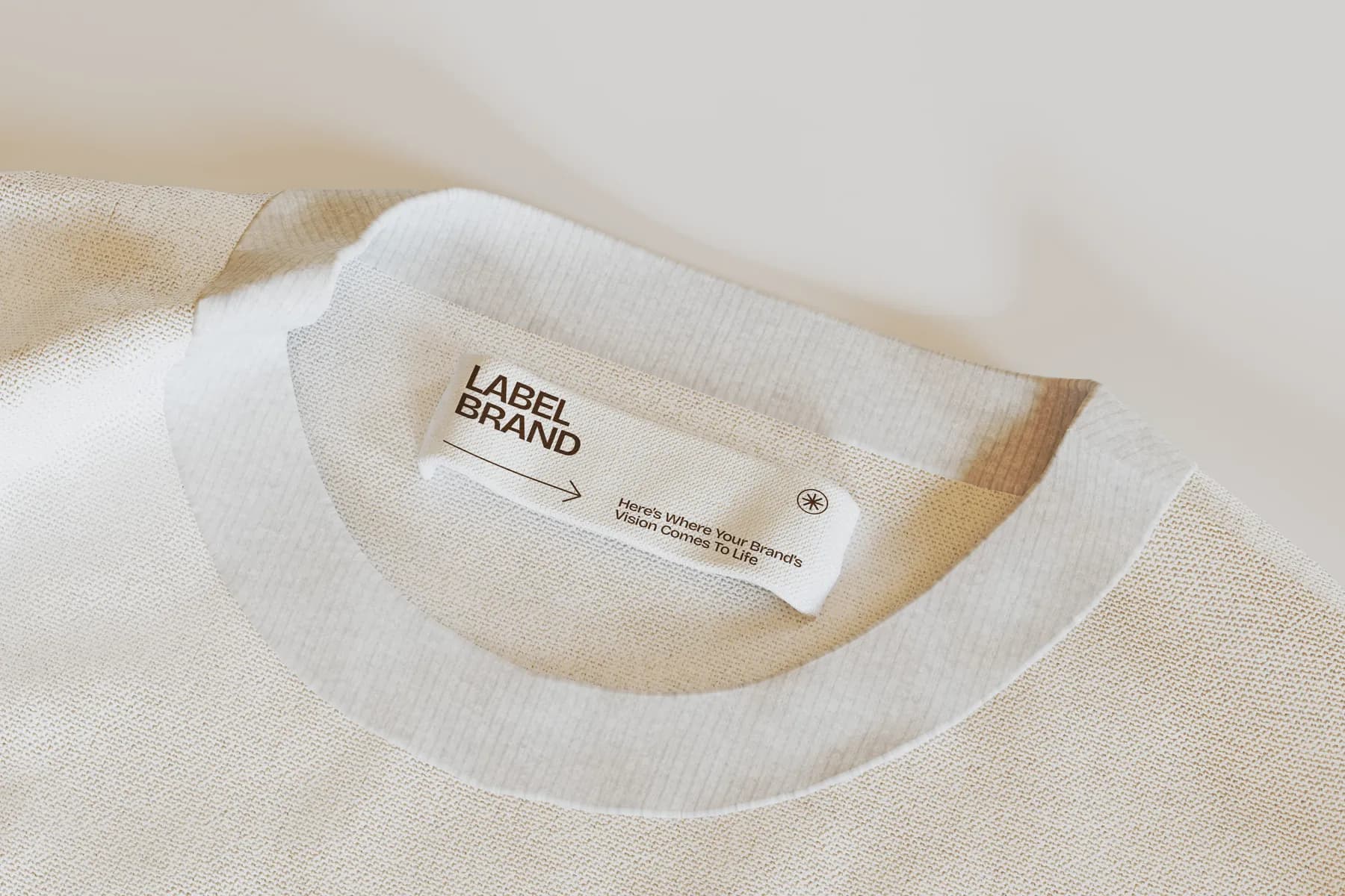 Fashion Label Tag Mockup