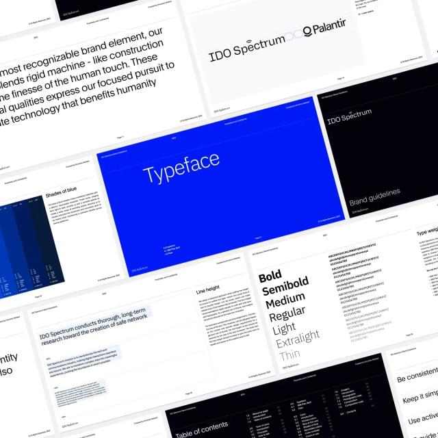 IDO Spectrum – Brand Style Guidelines Template for InDesign