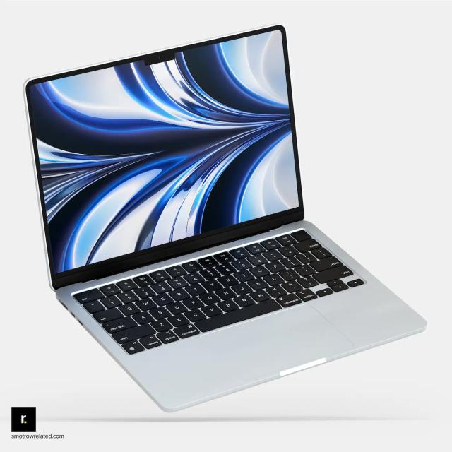 Download MacBook Air M3 Mockups Bundle